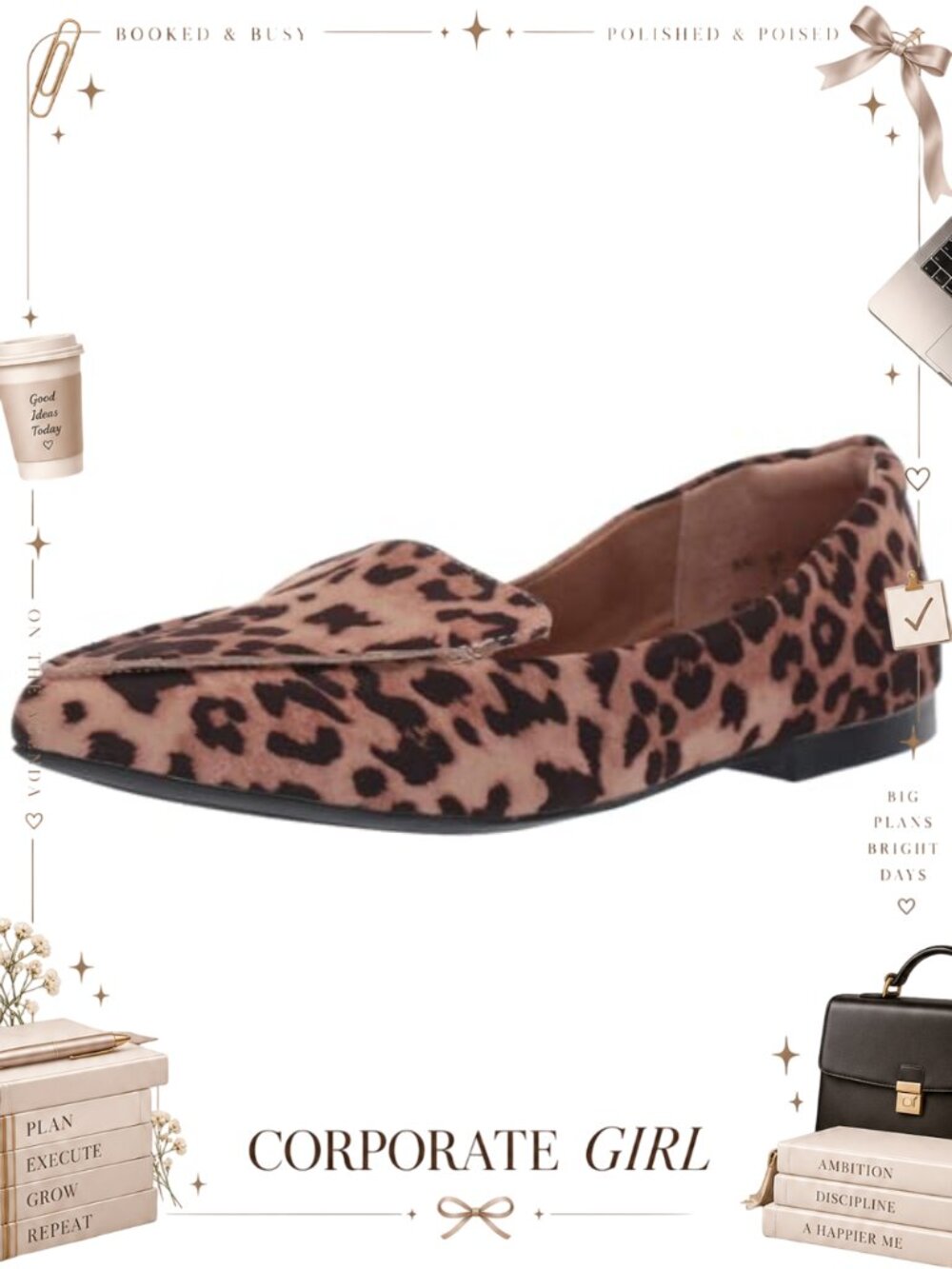 Womens Loafer Flats Faux Leather Memory Foam Casual Daily Shoes